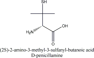 molecula de penicilinamina