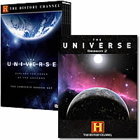 capa dos DVDs da série O universo