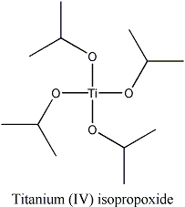 molecula de isopropoxido de titanio