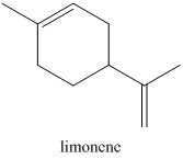 estrutura quimica molecula limoneno