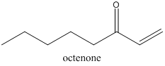 estrutura química da octenona