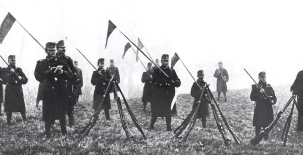 soldados na primeira guerra mundial