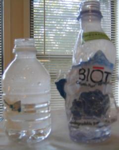 garrafa agua biota