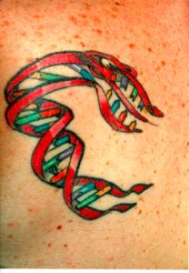 tatuagem dna e biologia