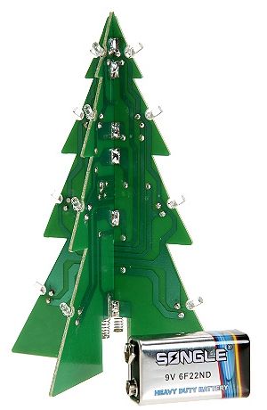 arvore natal led