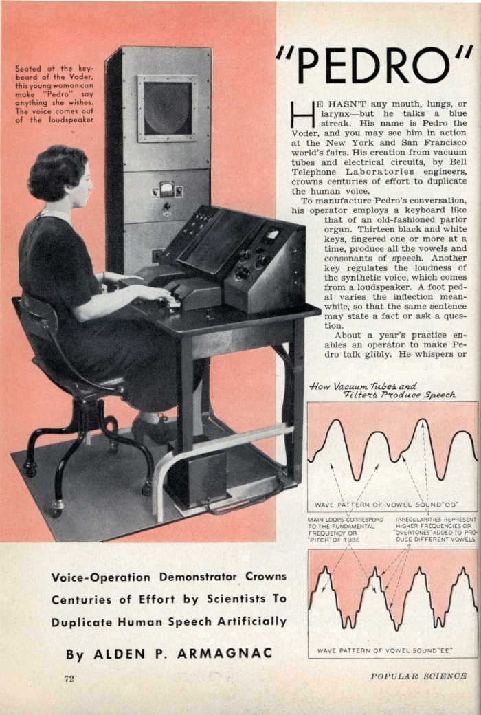 matéria de uma revista de 1939