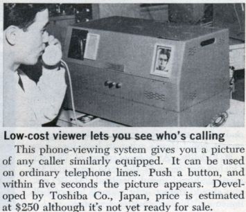 sistema antigo videofone