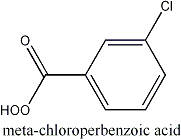 molecula estrutura acido meta cloroperbenzoico