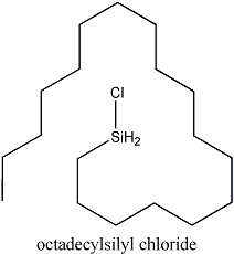 estrutura molecula octadecilsili