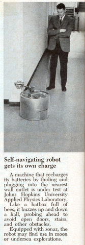 robo recarrega sozinho