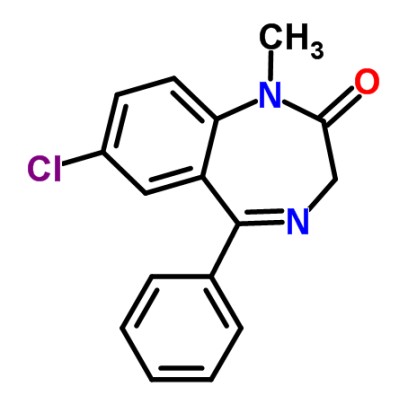 molécula valium