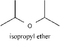 molécula éter