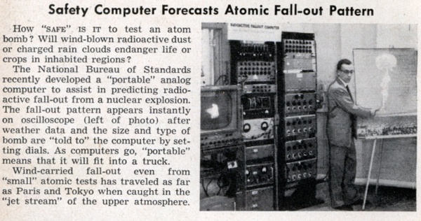 matéria em revista antiga sobre simulações atomicas
